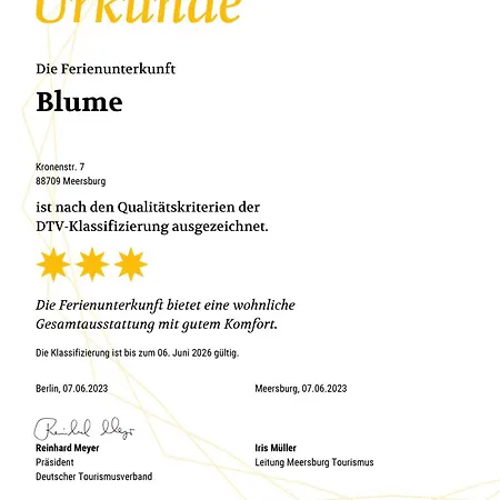 Ferienapartment Blume Apartment *